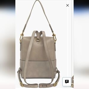 Shinola Mini Pocket Convertible Backpack Smoke/grey